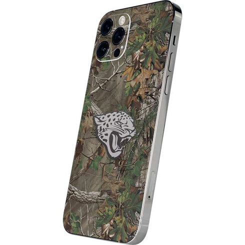 NFL Jacksonville Jaguars Realtree Xtra Green Camo iPhone 12 Pro Skin